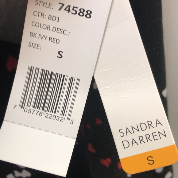 Sandra Darren heart pattern dress - Picture 6 of 6